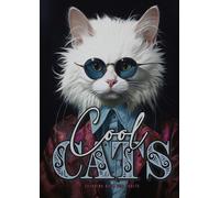 Monsoon Publishing Cool Cats Coloring Book for Adults (Tascabile)