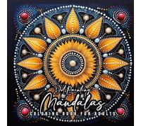 Monsoon Publishing Dot Painting Mandala Coloring Book for Adults (Tascabile)