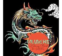 Monsoon Publishing Dragons Coloring Book for Adults (Tascabile)