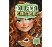 Monsoon Publishing Elven and Animals Coloring Book for Adults (Tascabile)