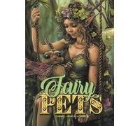Monsoon Publishing Fairy Pets Coloring Book for Adults (Tascabile)