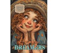 Monsoon Publishing Happy Dreamers Coloring Book for Adults (Tascabile)
