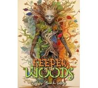 Monsoon Publishing Keeper of the Woods Coloring Book for Adults (Tascabile)