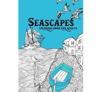 Monsoon Publishing Seascapes Coloring Book for Adults (Tascabile)
