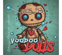 Monsoon Publishing Voodoo Dolls Coloring Book for Adults (Tascabile)