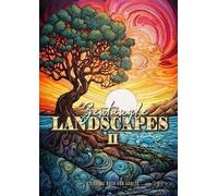 Monsoon Publishing Zentangle Landscapes Coloring Book for Adults 2 (Tascabile)