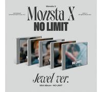 MONSTA X 10th Mini Album [NO LIMIT] Jewel Random Ver. CD+P.Book+P.Card+F.Poster