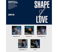 MONSTA X 11th Mini Album [SHAPE of LOVE] Jewel Random Ver. CD + libro + sched...