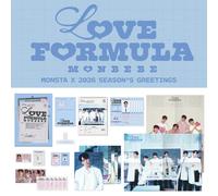 MONSTA X 2026 SEASON'S GREETINGS LOVE FORMULA MONBEBE/Full Set+STARSHIP POB+R...