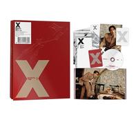 MONSTA X - MINI ALBUM [THE X] (HELLO X Ver.) Out Cover + Photo Book + Lyric Paper + Bookmark + CD-R + 4 Extra Photocards