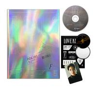 MONSTA X - MONSTA X 3rd Album - FATAL LOVE [ Ver. 3 ] CD + Photo Book + Sticker + Photo Card + OFFICIAL POSTER + FREE GIFT / K-pop Sealed