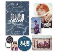 MONSTA X - MONSTA X 7th Mini Album - FOLLOW-FIND YOU [ II ver. ] CD + Photobook + Mini Poster + Lyrics + Photocard + Photostand + OFFICIAL POSTER + FREE GIFT / K-pop Sealed