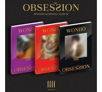 MONSTA X - MONSTA X WONHO [ OBSESSION ] 1st Single Album ( VER.1 / VER.2 / VER.3 RANDOM ) ( 1ea CD+1ea PRE-ORDER ITEM+104p Photo Book+1ea Photo Card+1ea Mini Poster Set(1set 3ea) )