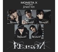 MONSTA X RAGIONE Mini Album GIOIELLO 5 Ver SET 5CD+5 Fotolibro+5 Card+5 Poste...