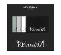 MONSTA X Reason 12th Mini Album 4 Version SET 72p PhotoBook+16p Lyric Book+1p PhotoCard+1p Unit PhotoCard+Tracking Sealed