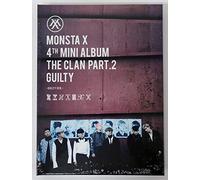 Monsta X - The Clan 2.5 Part.2 Guilty [GUILTY ver.] (4th Mini Album) Album+Extra Photocards Set