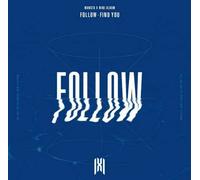 MONSTAX - MONSTA X FOLLOW-FIND YOU 7th Mini Album [ Ver.2 ] 1ea CD+72p Photo Book+1ea Group Mini Poster(On pack)+32p Lyrics Book+1ea Photo Card+1ea Stand Photo Card+1ea STORE GIFT CARD