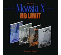 MONSTAX - MONSTA X [ NO LIMIT ] 10th Mini Album ( 1 + 2 + 3 + 4 ) 4 Ver SET. 4ea CD+4ea Photo Book(each 96p)+4ea Photo Card+4ea Sticker+4ea Folded Poster(On pack)+4ea PRE-ORDER ITEM+8ea STORE GIFT CARD
