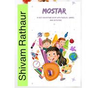 Monster: A Kid's Adventure Book with Puzzles, Games, and Activities