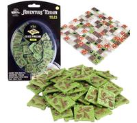 Monster Adventure Terrain 50pc Grass Pinecone Tile Pack - Hand-Painted 1" x1" Ti