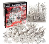 Monster Adventure Terrain 91Pc Paintable Forest Tree Set Fully Modular, Stackabl