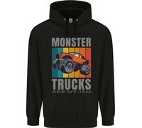 Monster Camion Sono il Mio Jam Bambini Felpa con Cappuccio