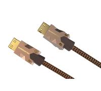 Monster Cavo HDMI M2000, 1,5 m, HDMI 2.0, cavo HDMI 4K, cavo HDMI ad alta velocità 25 Gbps, HDR10+, connettori oro 24K, cavo TV compatibile con console di gioco, laptop, lettori DVD, proiettori