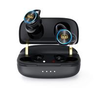 Monster Clarity 101Plus AirLinks Auricolari wireless, Bluetooth 5,3 in-ear con custodia di ricarica, auricolari stereo bassi profondi, durata di riproduzione 28 ore, design resistente all'acqua per lo