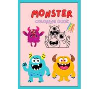 Monster Coloring Book: Cute & Not-So-Scary Monsters Coloring Adventure!