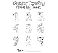 Monster Counting Coloring Book