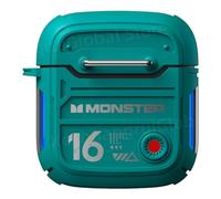Monster Cuffie Wireless, Bluetooth 5.3, Qualità Audio Hi-Fi, Controllo Touch, Design Ergonomico In-Ear (Green)