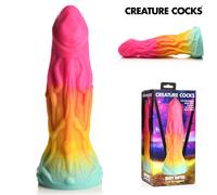Monster Dildo Shape Shifter in Silicone Multicolore con Ventosa Creature Cocks