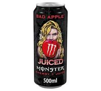 Monster Energy Drink Bad Apple, gusto mela, Lattina energetica da collezione 500 ml