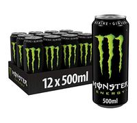 Monster Energy Lattina, Energy Drink, Energia, Eccitante, con Taurina e Caffeina 0,5 l