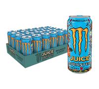 Monster Energy Mango Loco Con Tropicale Mango Succo 500ml 24er Pacchetto