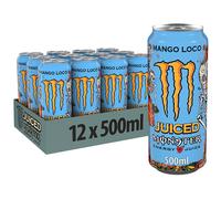 Monster Energy Mango Loco Energy Drink 500ml Confezione da 12