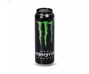 MONSTER ENERGY MEGA 553ml, gusto Energy Classic lattina con tappo richiudibile