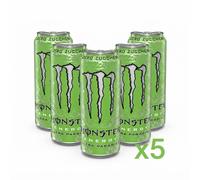 Monster Energy Ultra Paradise - 24 Lattine da 500 ml, Energy Drink Zero Zuccheri e Poche Calorie, Bevanda Energetica dal Gusto Leggero e Rinfrescante di Kiwi e Lime