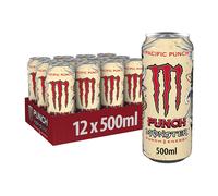 Monster Energy Pacific Punch Erfrischungsgetränk 500ml 12er Pacchetto