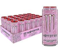 Monster Energy Ultra Strawberry Dreams Zero Sugar lattina 24 x 500 ML