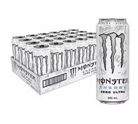 MONSTER ENERGY Ultra White Zero Energy Drink 500ml Confezione da 24