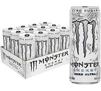 Monster Energy Zero Ultra, bevanda energetica senza zucchero, 453,6 g (confezione da 12)
