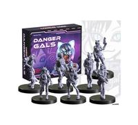 Monster Fight Club Cyberpunk Red Combat Zone Miniatures: Pericolo Gals Starter