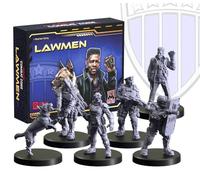 Monster Fight Club Espansione Cyberpunk Red Combat Zone Miniatures: Lawmen Starter Gang
