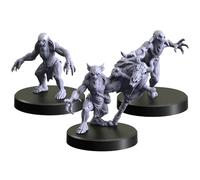 Monster Fight Club Withcher RPG Ogryds 2 Nekkers Miniatures Figurine Set - 70024