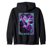 Monster Frankenstein Bride The Lovers Tarocchi Carta Halloween Felpa con Cappuccio