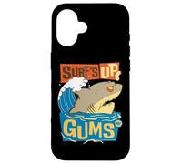 Monster Fun Gums Shark Surf's Up Halloween per bambini Custodia per iPhone 16