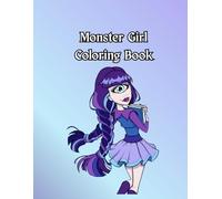 Monster Girl Coloring Book