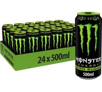 Monster Green Zero Sugar Bevanda Energetica Zero Zuccheri Confezione 24x500ml
