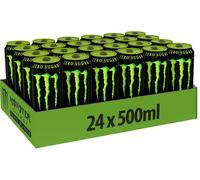 Monster Green Zero Sugar Bevanda Energetica Zero Zuccheri Confezione 24x500ml